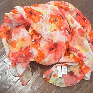 LOFT Vibrant Floral Wrap